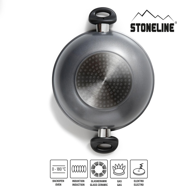Immagine prodotto Stoneline Wok (28 cm, Wok, Alluminio pressofuso)