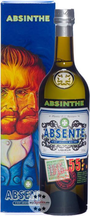 Actual product image Distilleries et Domaines de Provence Absente Liq. aux plantes d'Absinthe (55 %, France, 1 x 70 cl, Absinthe)