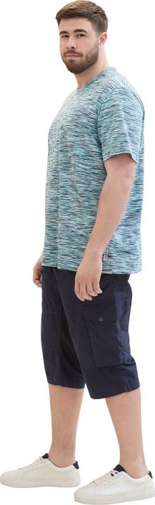 Image du produit Tom Tailor Bermuda voor heren, 34697 - Navy Geometric Structure, 46 (46)