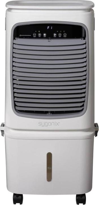 Image du produit Sygonix Luftkühler 80 W (L x B x H) 400 x 300 x 850 mm Weiss LED-Display, mit Fe