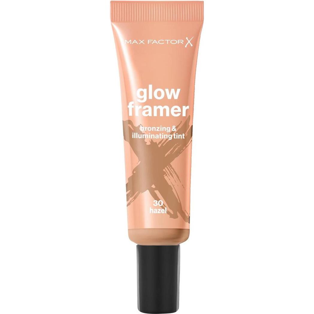 Max Factor Bronzo/Marrone Illuminante + Bronzer, Glow Framer Bronzing And Highlighting Tint #30-Hazel 30 Ml (#30-Hazel, 30 Hazel, Bronzer, 30 Ml)