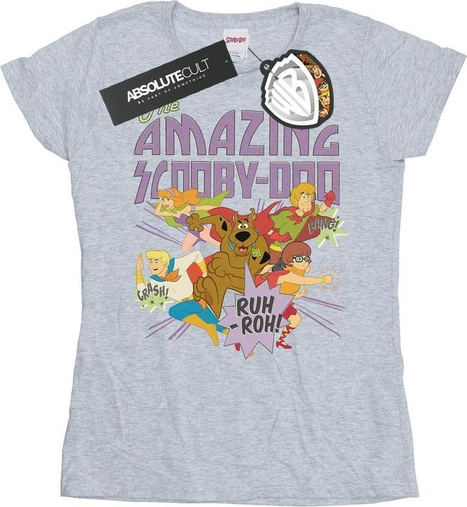 Actual product image Scooby Doo Womens/Ladies The Amazing Scooby Cotton T-Shirt (M)