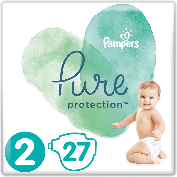 Image du produit Pampers Protection pure (Taille 2, Pack, 27 pcs)