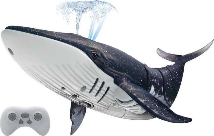 Image du produit Totally Tech RC Baleine avec jet d'eau 2.4 Ghz