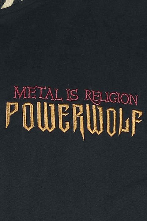 Actual product image Powerwolf Metal is Religion Varsity Jacket (M)