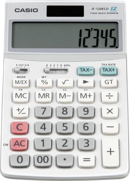 Actual product image Casio Jf-120eco (Batteries, Solar cells)