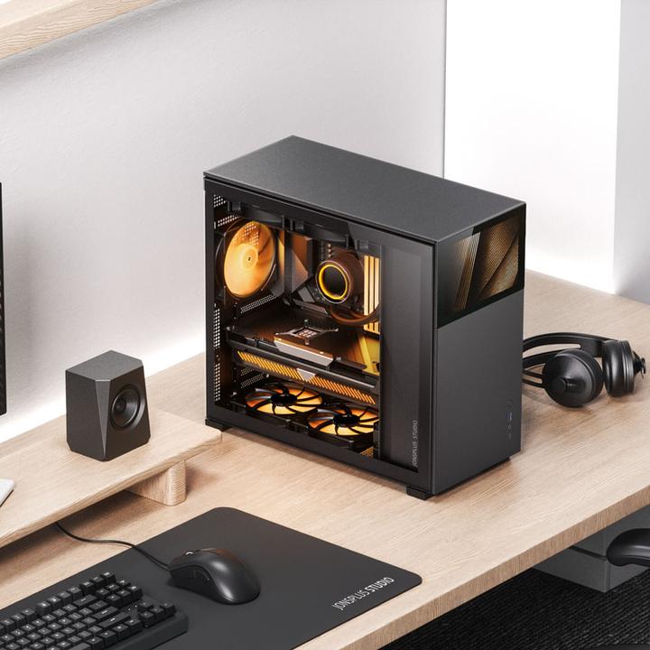 Produktbild Jonsbo D41 Screen (ATX, mATX, Mini-ITX, DTX)