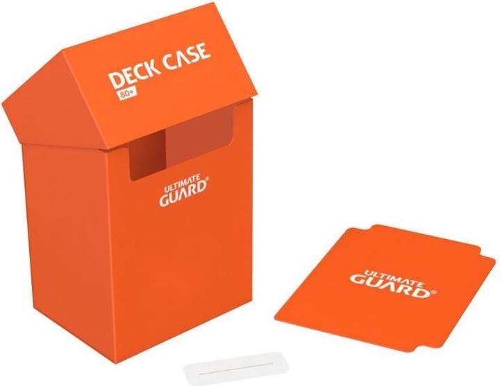 Actual product image Ultimate Guard UGD010259 - Deck Case - for 80+ Cards, Standardsize, orange