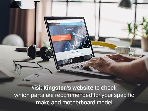 Actual product image Kingston KVR64A52BD8-64 (1 x 64GB, 6400 MHz, DDR5 RAM, CU-DIMM)