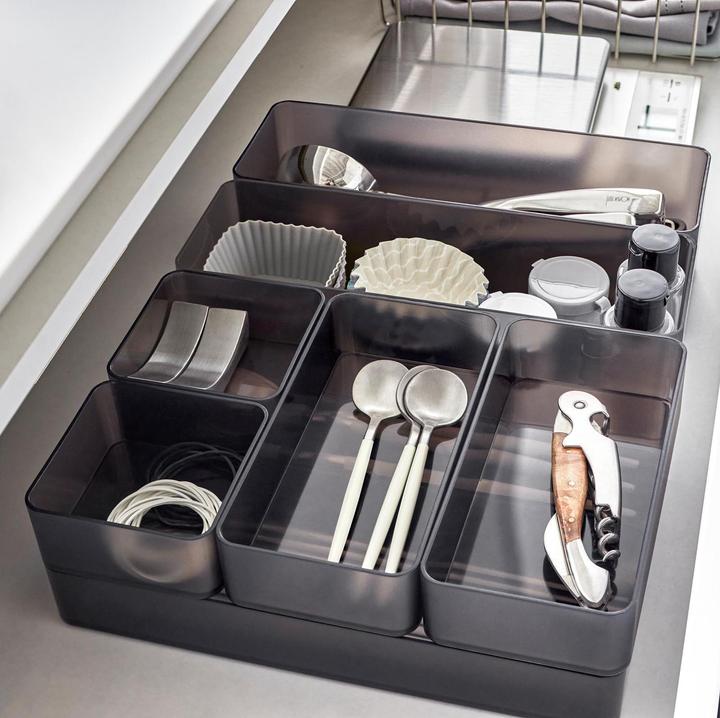 Actual product image Yamazaki Stackable organiser S (set of 2) TOWER