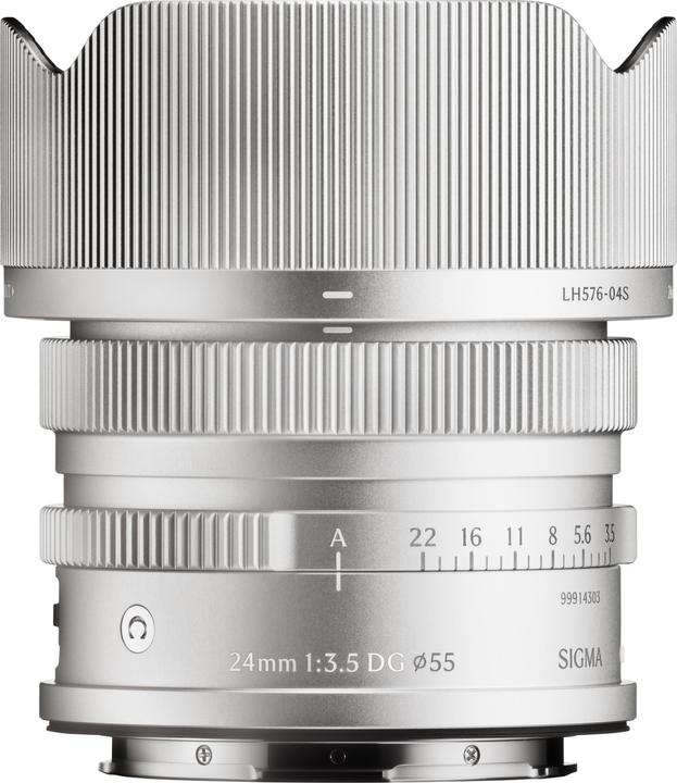 Immagine prodotto Sigma 24mm F3,5 DG | Contemporary (L-Mount) (Silver) (L-mount, Full frame)
