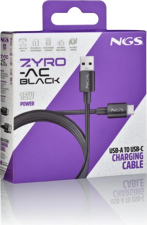 Image du produit NGS Zyro-Ac (1 m, USB 2.0, 15 W)