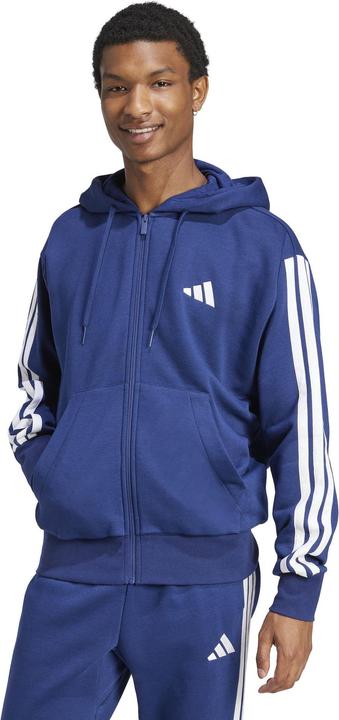 Produktbild adidas 3 Stripes Fleece Full Zip Hoodie (L)
