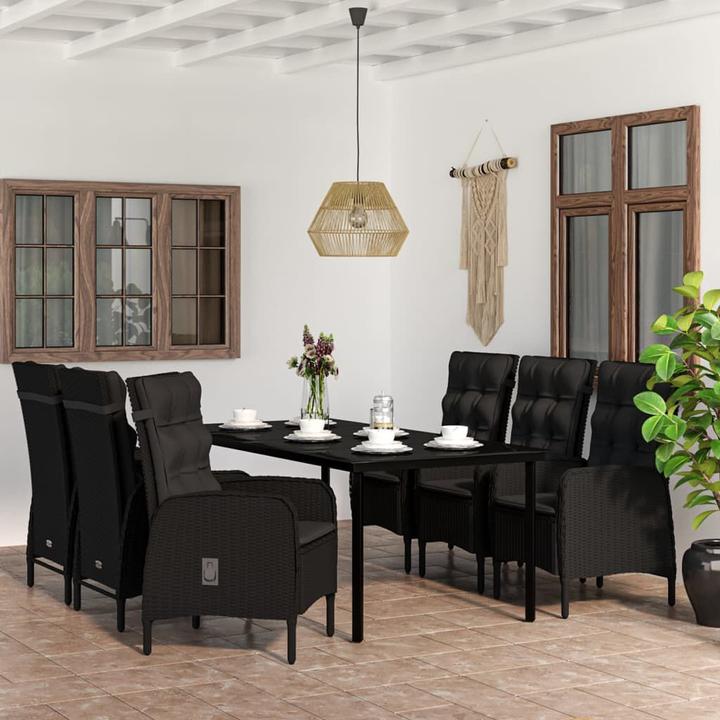 Produktbild vidaXL Garten Essgruppe (200 x 100 x 74 cm)