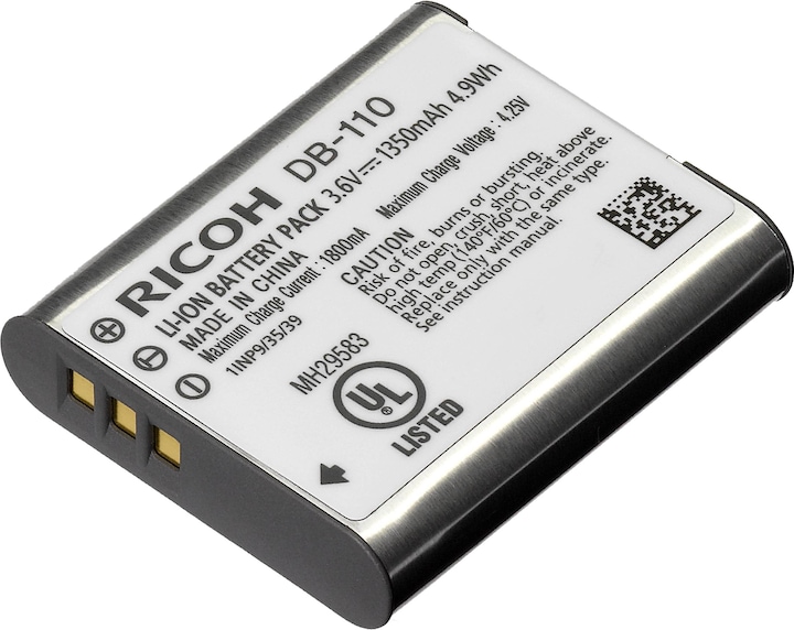 Image du produit RICOH DB-110 Batterie lithium-ion pour GRIII (Batterie)