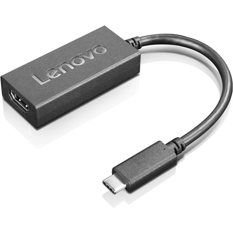 Thumbnail - Lenovo USB-C auf (HDMI, 2.60 cm), Data + Video Adapter, Schwarz