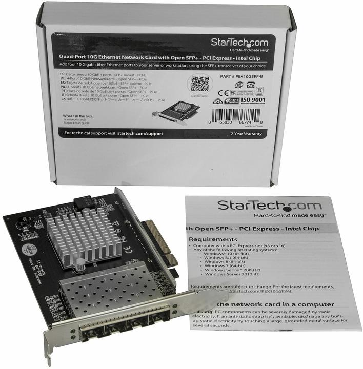 Produktbild StarTech Pcie Card 4 Port Sfp+ (Mini PCI Express)