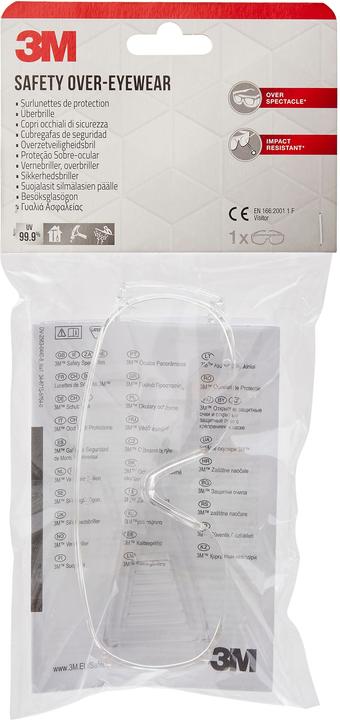 Actual product image 3M Safety glasses for spectacle wearers - VISITOR