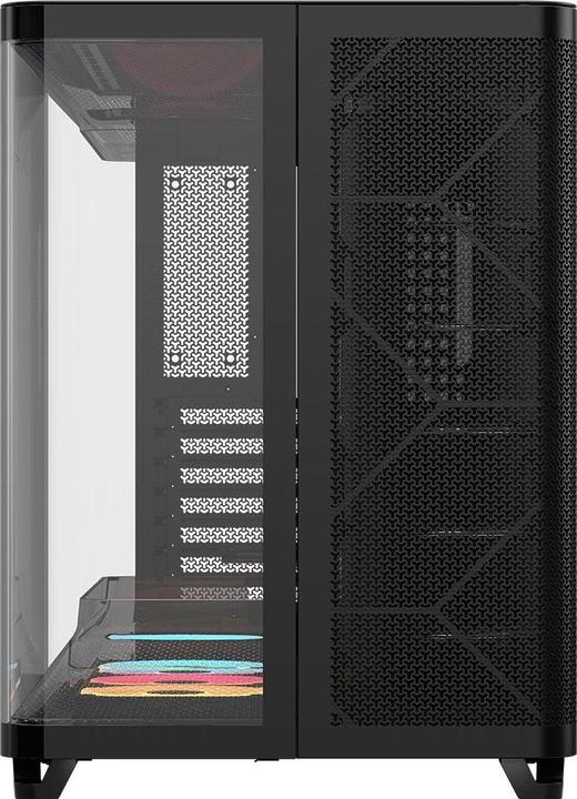 Productafbeelding Corsair AIR 5400 LX-R RGB LINK BLACK MID (ATX, mATX, E-ATX, Mini-ITX)