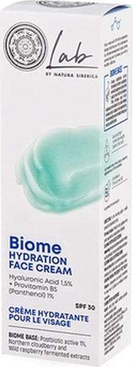 Actual product image Natura Siberica Biome Hydration Face Cream with SPF30 50ml (50 ml, Day cream, SPF 30)