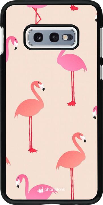 Produktbild PhoneLook Hülle Pink Flamingos Pattern (Samsung Galaxy S10e)