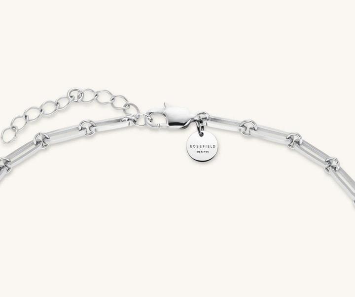 Image du produit Rosefield Halskette (Acier inoxydable, Acier inoxydable 316L plaqué rhodium, 42 - 46 cm)