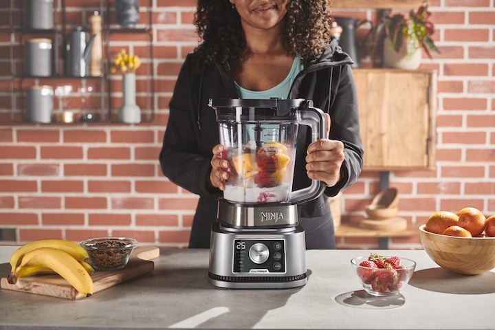 Productafbeelding Ninja CB350EU Foodi 3-in-1 Power Nutri Blender & Auto-iQ 1200 W (EU-stekker, 1200 W)