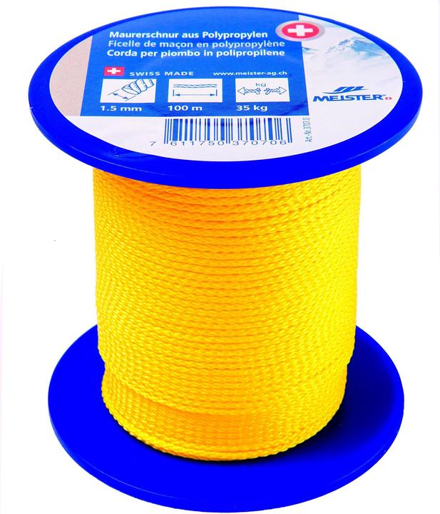 Meister Senkelschnur PP Ø1.5mmx100m (100 m)