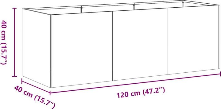 Produktbild vidaXL Pflanzkübel
