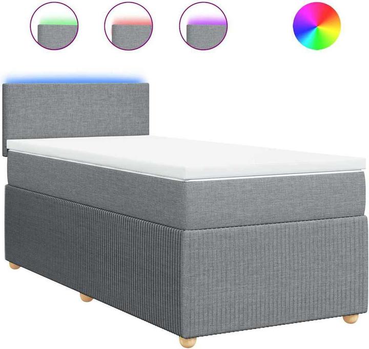 Produktbild vidaXL Boxspringbett (90 x 200 cm)