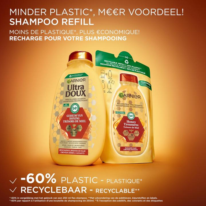 Immagine prodotto Garnier Tesori di miele Ultra Doux (250 ml, Shampoo liquido)
