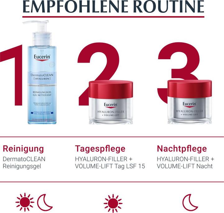 Actual product image Eucerin Hyaluron-Filler + Volume-Lift (50 ml, Night cream)