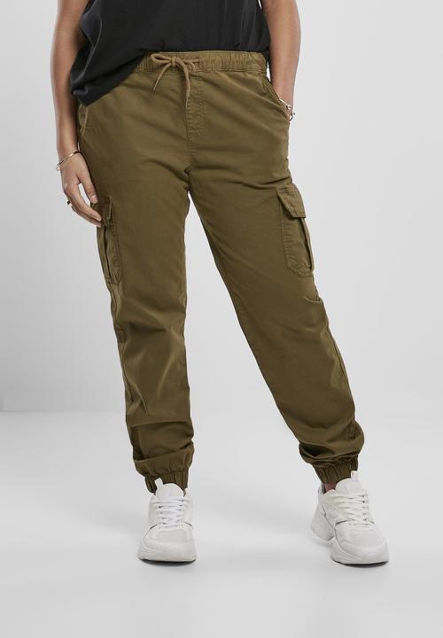 Produktbild Urban Classics Ladies High Waist Cargo Jogging Pants (5XL)