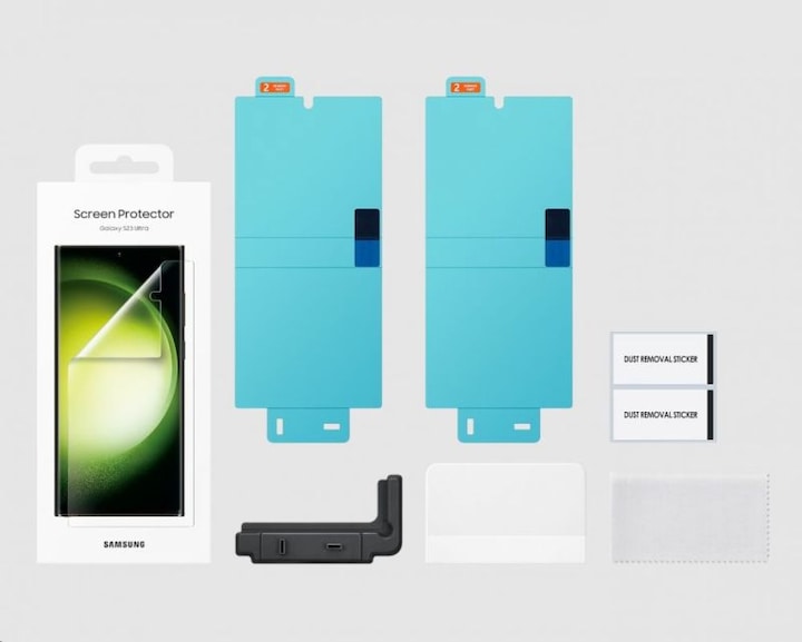 Actual product image Samsung Screen Protector (2 Piece, Samsung Galaxy S23 Ultra)