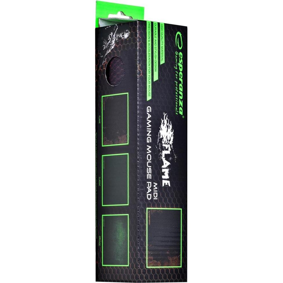 Thumbnail - Esperanza EGP101R Mauspad Gaming-Mauspad Schwarz (S), Mausmatte, Schwarz