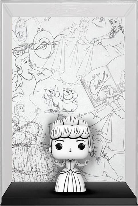 Actual product image Funko Cinderella POP! comic cover vinyl figure Sketched- Cinderella 9 cm