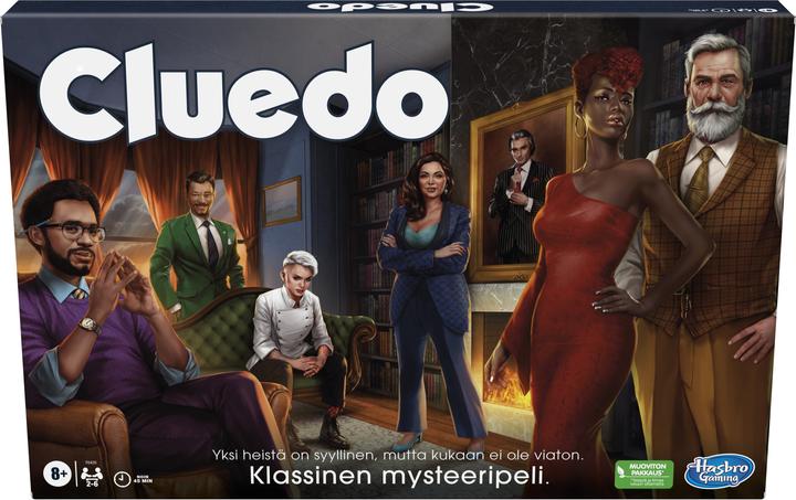 Actual product image Hasbro Gaming Cluedo 45 min Board game Detective (Finnish, 1 - 6 Players)