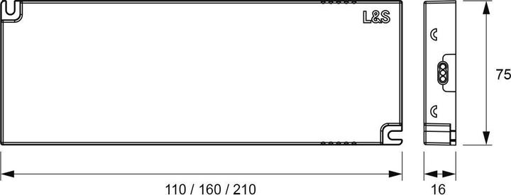 Actual product image L&S LED Konverter