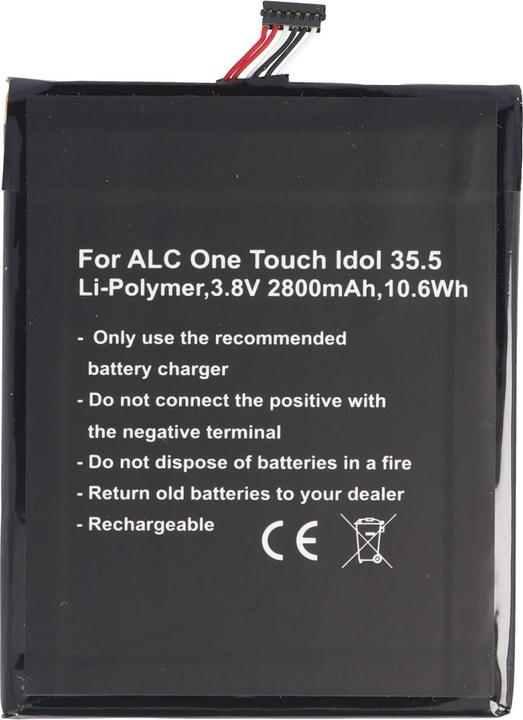 AccuCell Batteria Alcatel One Touch Idol 4S, One Touch Idol 4S LTE