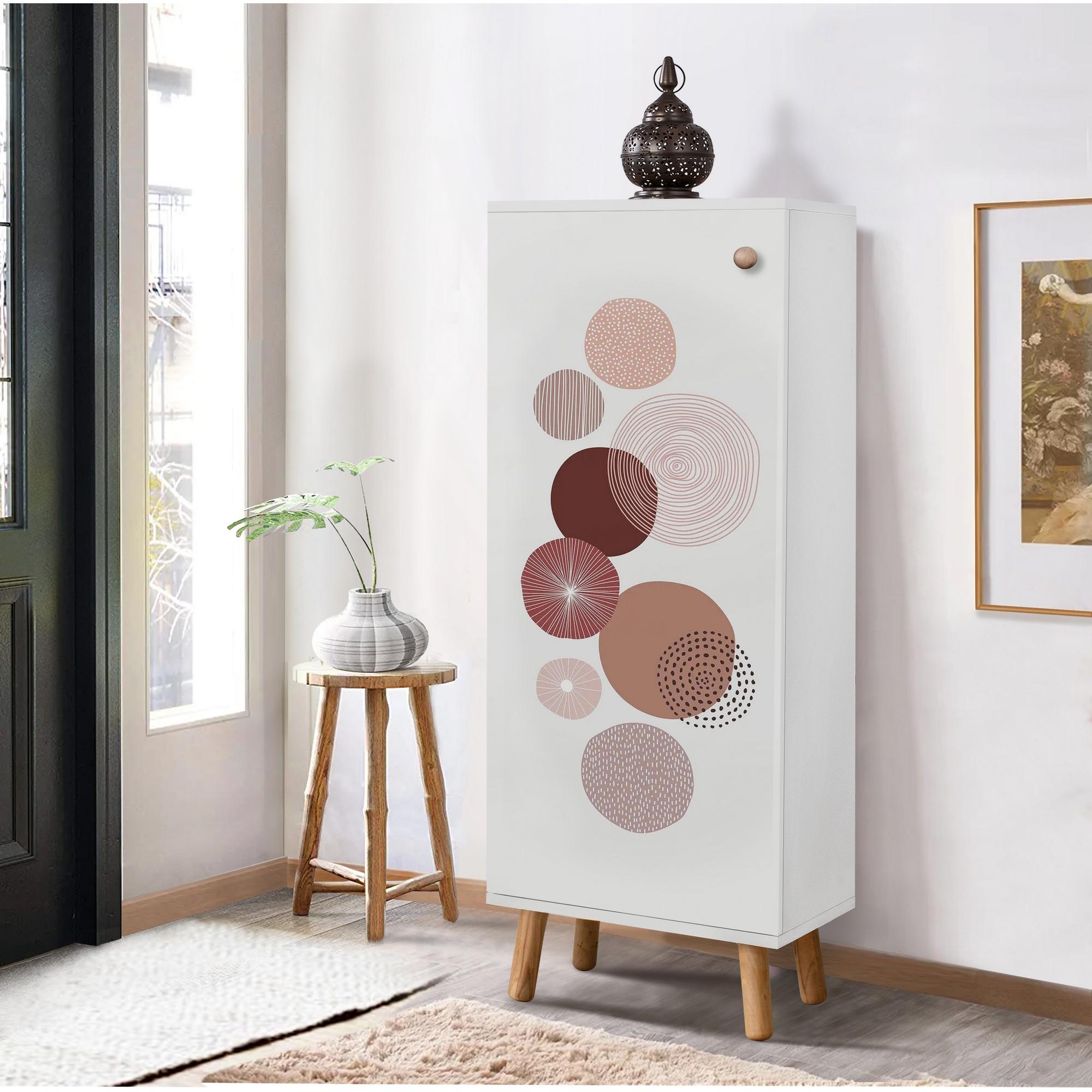 Thumbnail - Homitis, Schuhschrank, Vegas (50 x 38 x 135 cm)