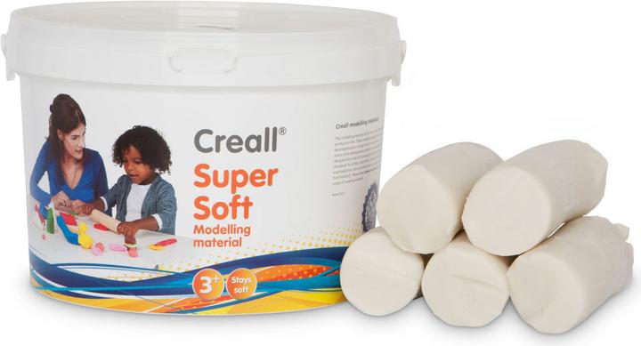 Produktbild Creall Supersoft klei Wit, 1750gr.