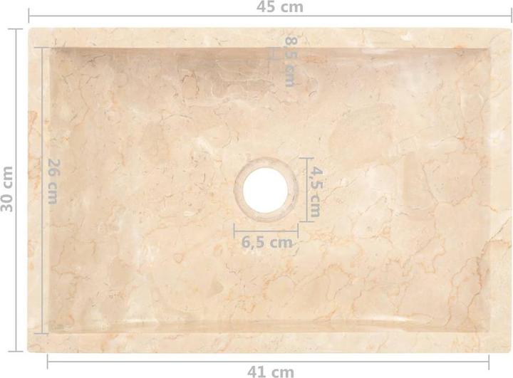 Produktbild vidaXL Becken (300 mm, 450 mm)