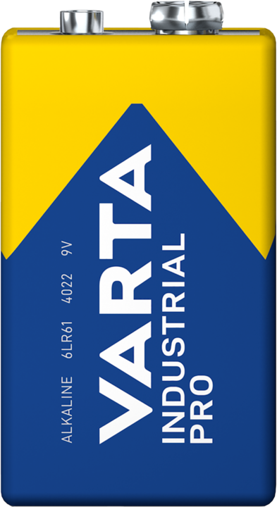 Actual product image Varta Industrial (1 pcs., 9V Block, 640 mAh)