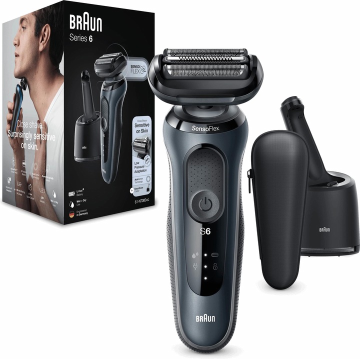 Image du produit Braun Series 6 61-N7000CC + rasoir CCR