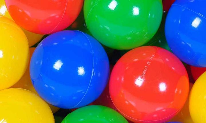 Produktbild Knorrtoys Bälleset ca. Ø6 cm - 100 balls/colorful