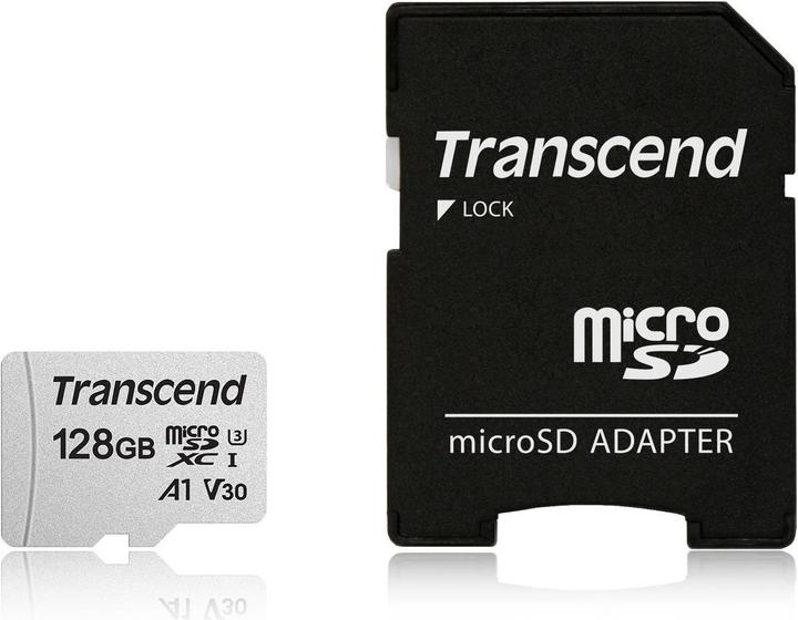 Transcend 300S (microSD, 128 GB, U3, UHS-I)