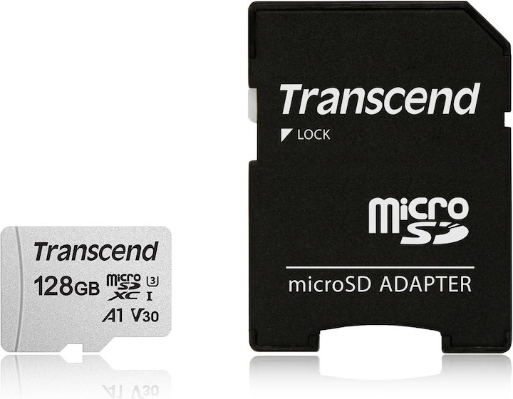 Transcend 300S (128 GB, microSD, U3, UHS-I)