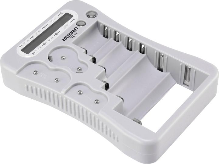 Actual product image Voltcraft Battery tester VC1T Measuring range (battery tester) 1.5 V, 3 V, 6 V, 9 V