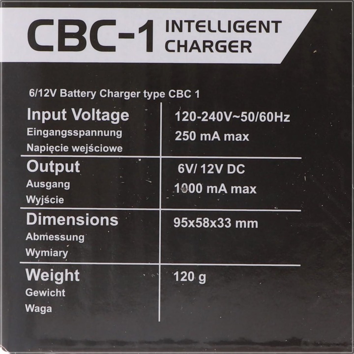Immagine prodotto Everactive CBC-1 (12V, 6V, 1 A)
