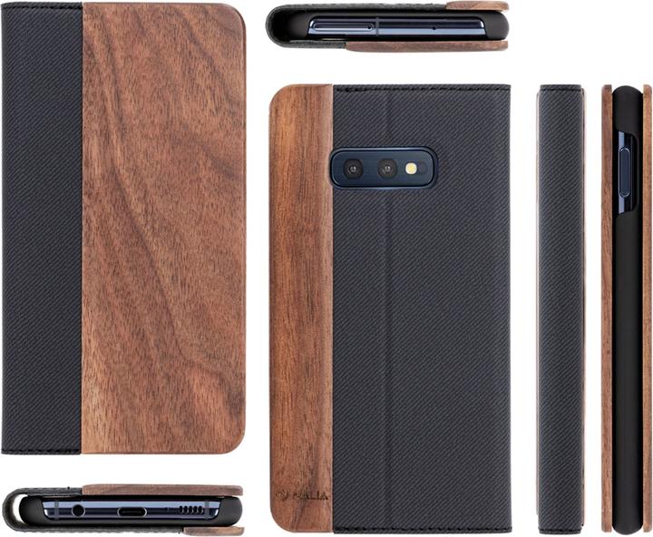 Actual product image Nalia Real wood mobile phone case